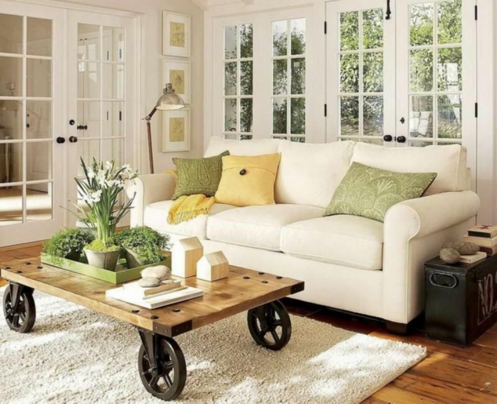 Furniture living room ivory country style living room decoration
