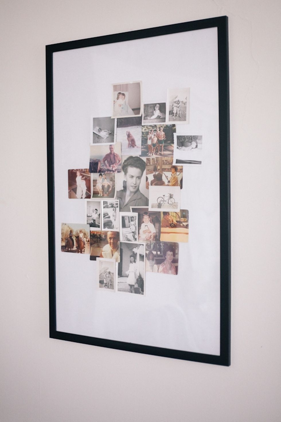 Large photo collage frame