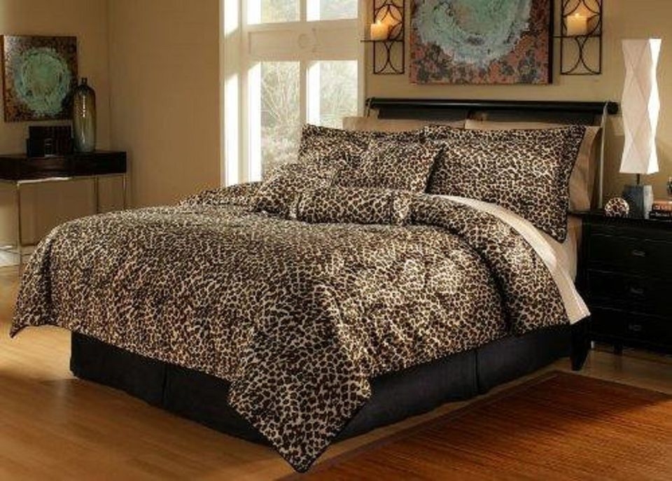 Leopard Print Queen Comforter Sets Ideas on Foter