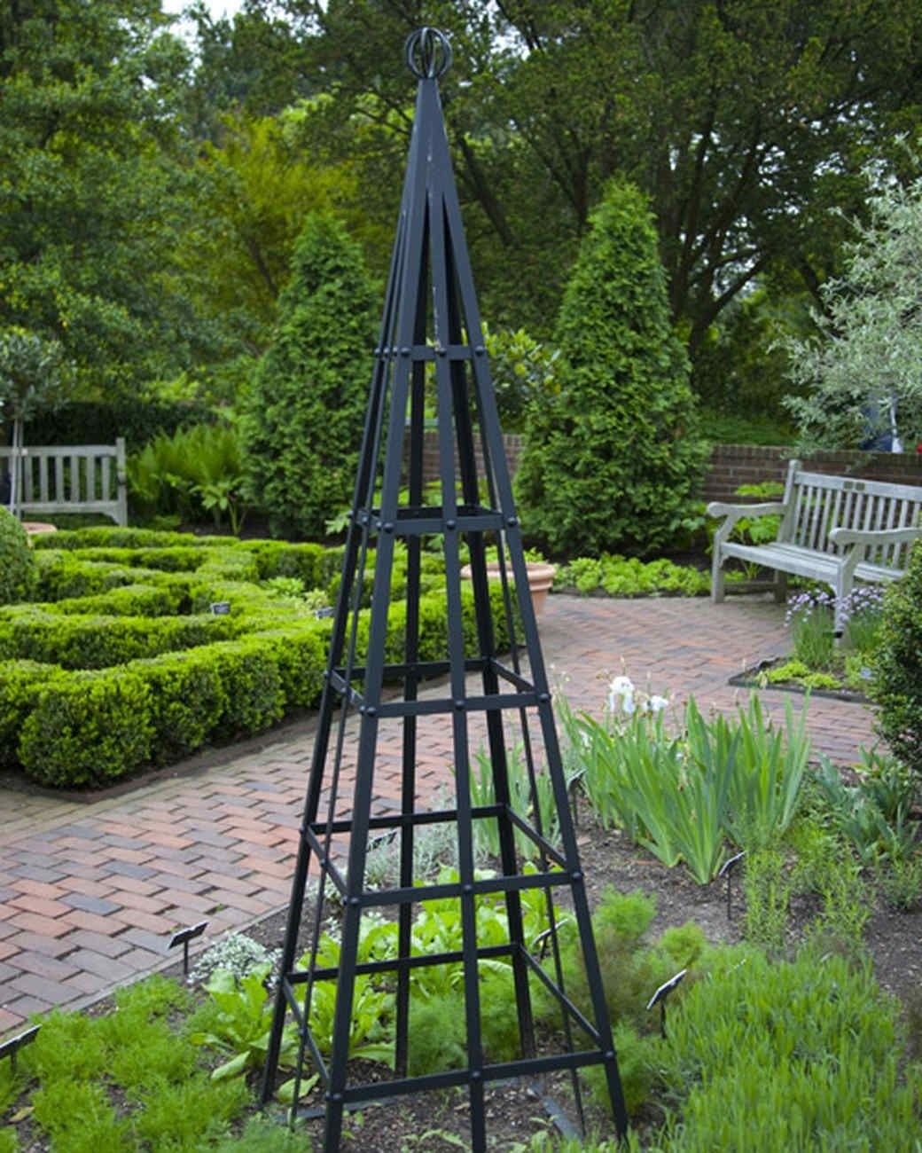 Metal Obelisk Trellis - Ideas on Foter