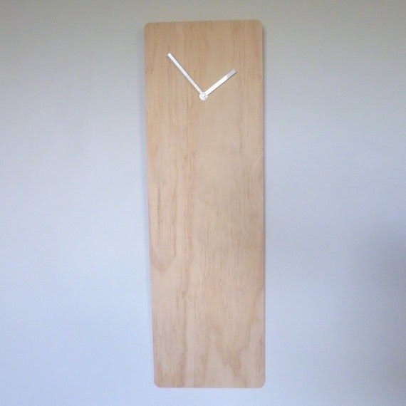 Objectify rectangle wall clock