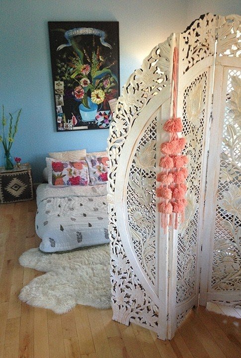 Painted room divider 18