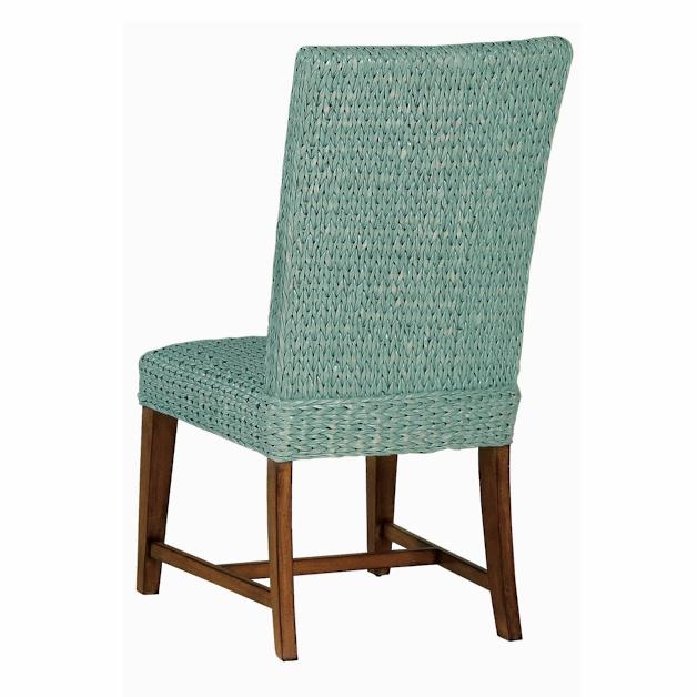 Seagrass dining chairs example pictured seagrass side chair in blue