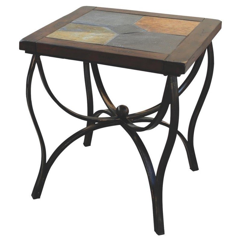 Slate top end tables 5