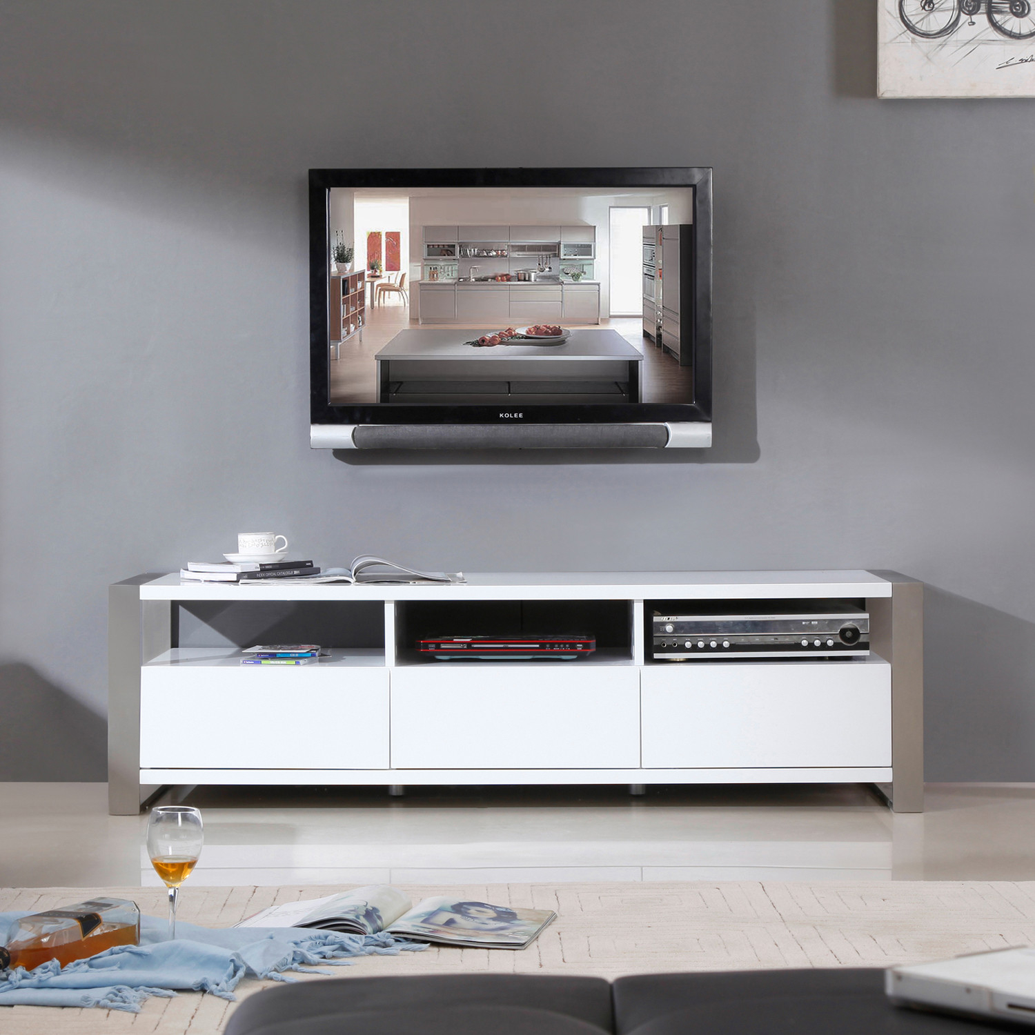 Stainless Steel Tv Stand - Ideas on Foter