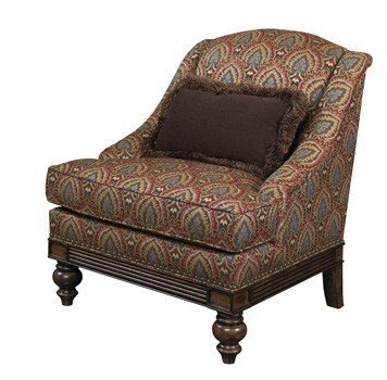 Floral Upholstered Accent Chair - Foter