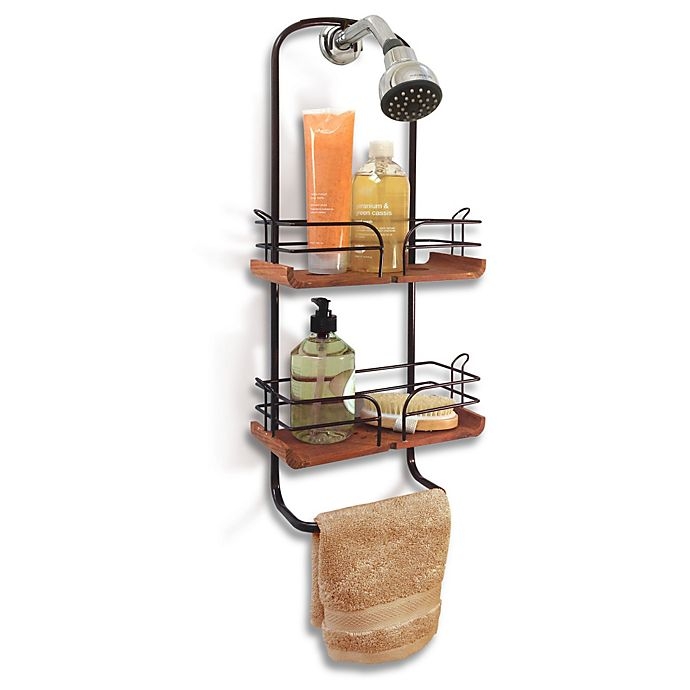 Honey Can Do Oil-Rubbed Bronze Hanging Shower Caddy