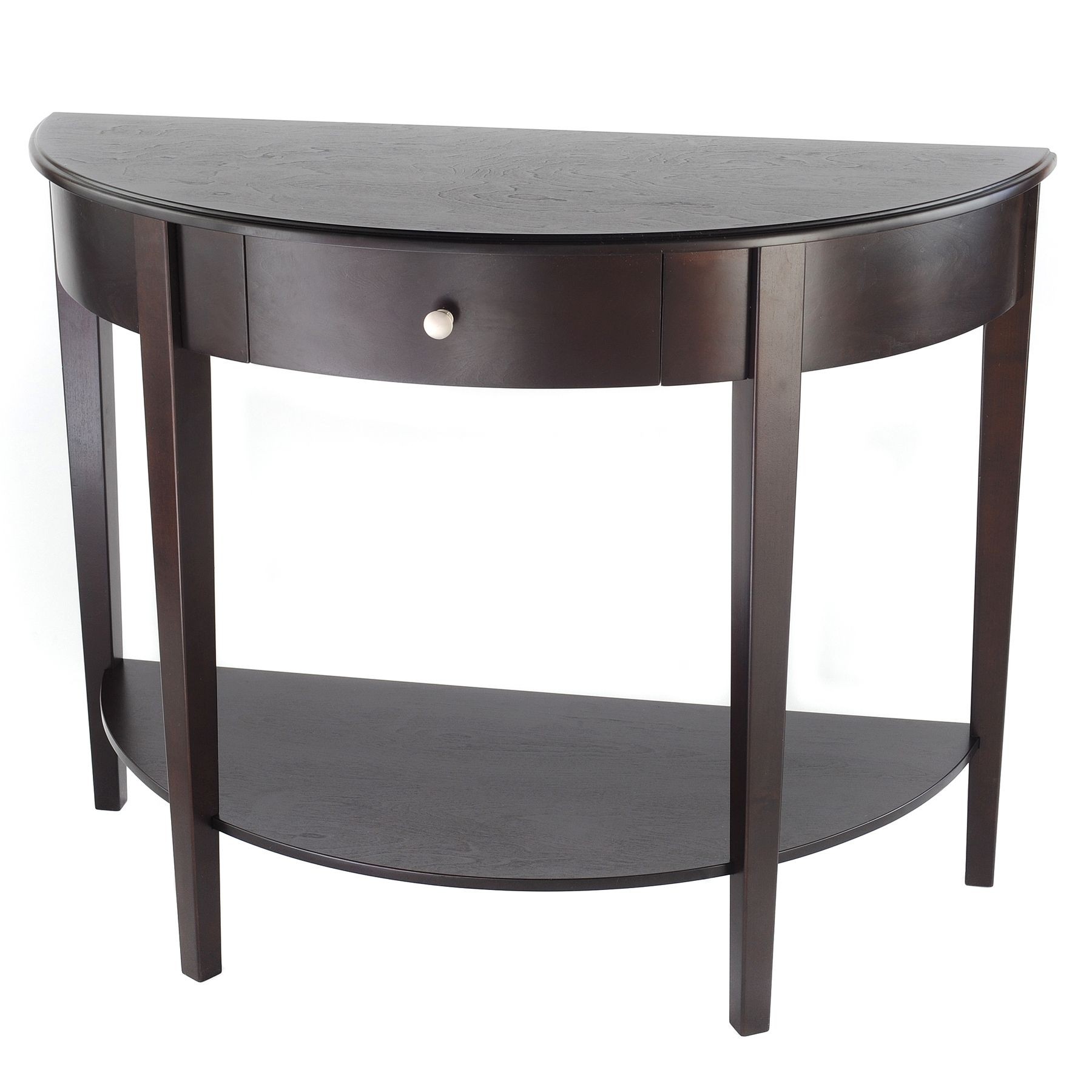Wildon Home %c2%ae Bay Shore Large Half Moon Console Table