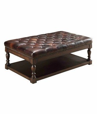 Leather Tufted Ottoman Coffee Table Ideas On Foter