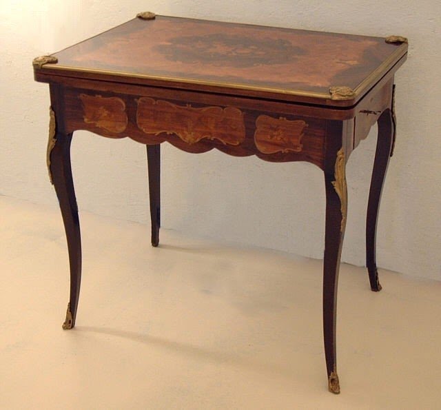 Antique game tables