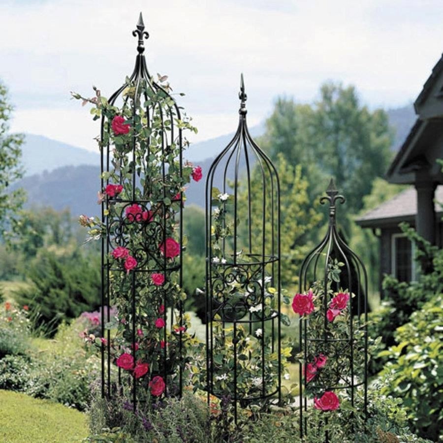 Beautiful garden trellis