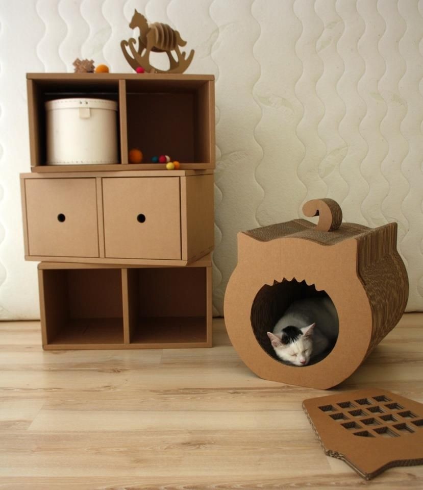 Cardboard cat furniture 5