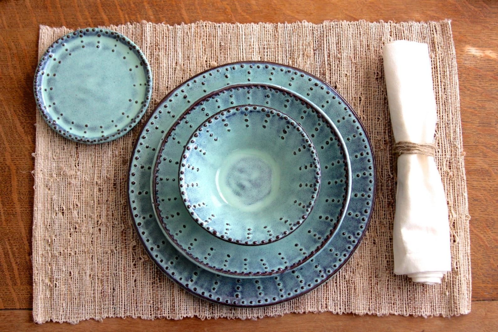 Rustic 2024 stoneware dinnerware