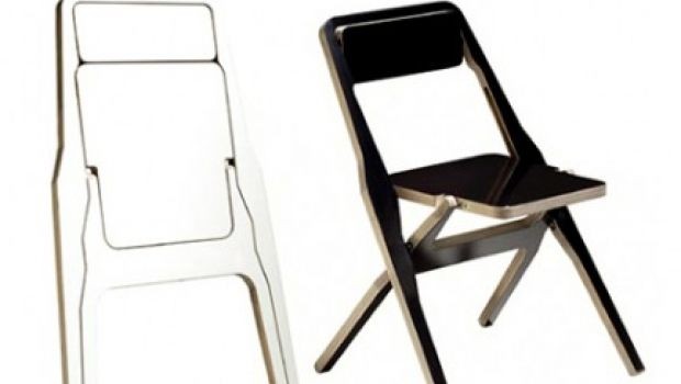 Folding chair leather