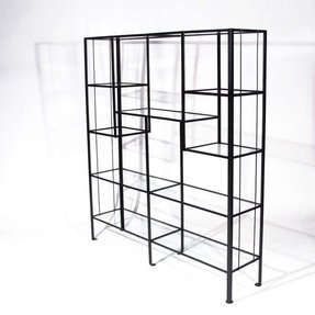 Metal And Glass Etagere Ideas On Foter