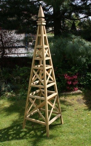 Garden obelisk wooden home garden architecture wooden obelisks