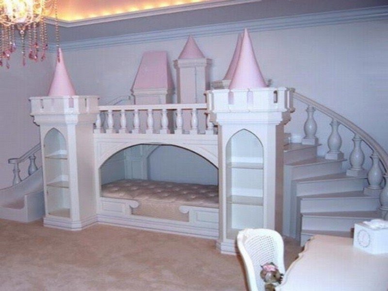 Girl princess bed