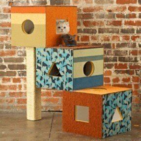 House pet modern cat towers design ideas could easily make