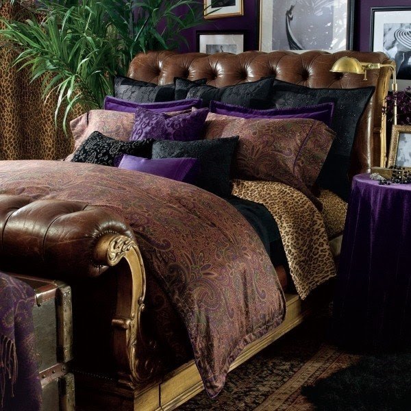 ralph lauren leopard bedding