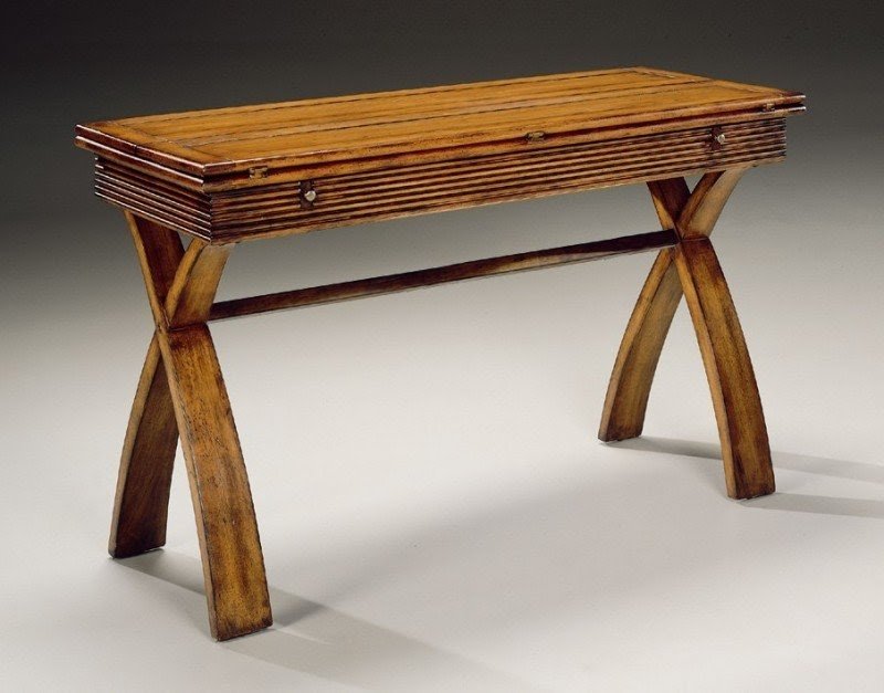 Magnussen furniture bali flip top console table