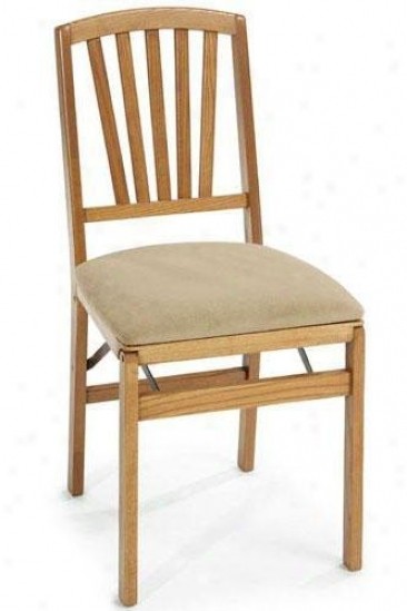 oak folding chairs