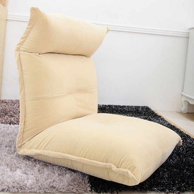 Memory foam folding modern living room floor chair 122 55
