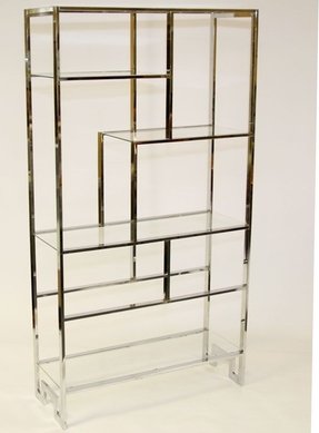 Metal And Glass Etagere Ideas On Foter