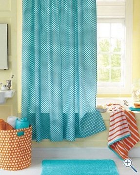 Polka Dot Shower Curtains Foter Polka Dot Shower Curtains