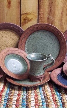 Rustic Stoneware Dinnerware - Foter