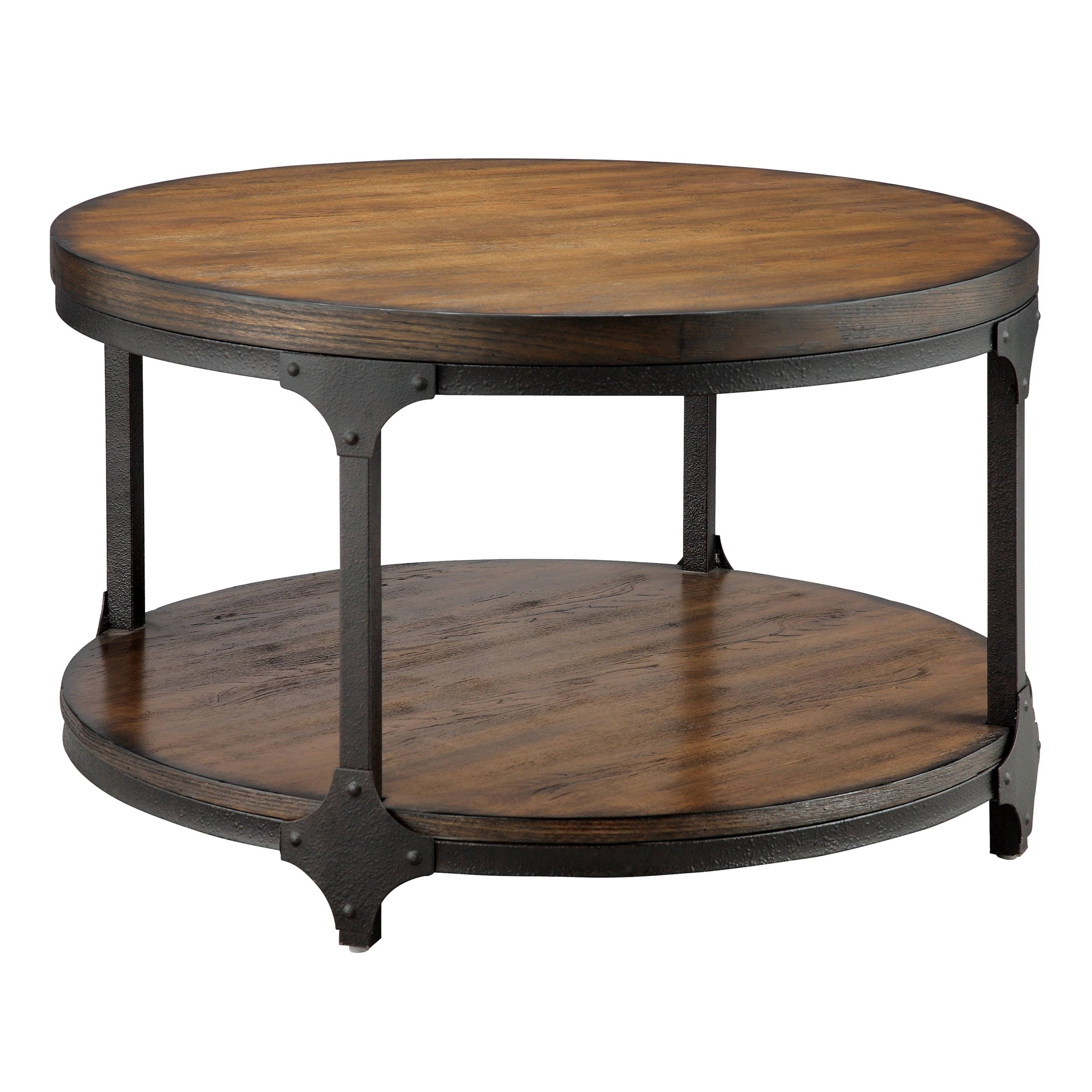 Industrial Style Coffee Table Large Round Coffee Table Large Circular Table 