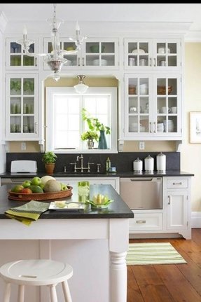 White Kitchen Island With Granite Top - Foter