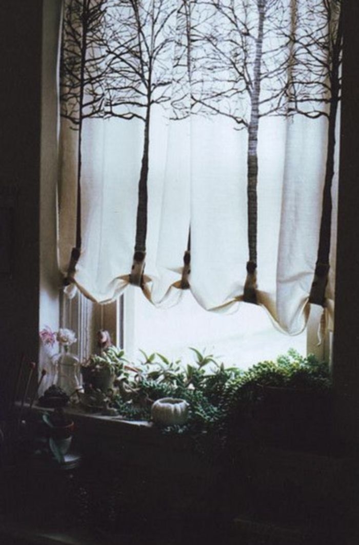 photo print window curtains