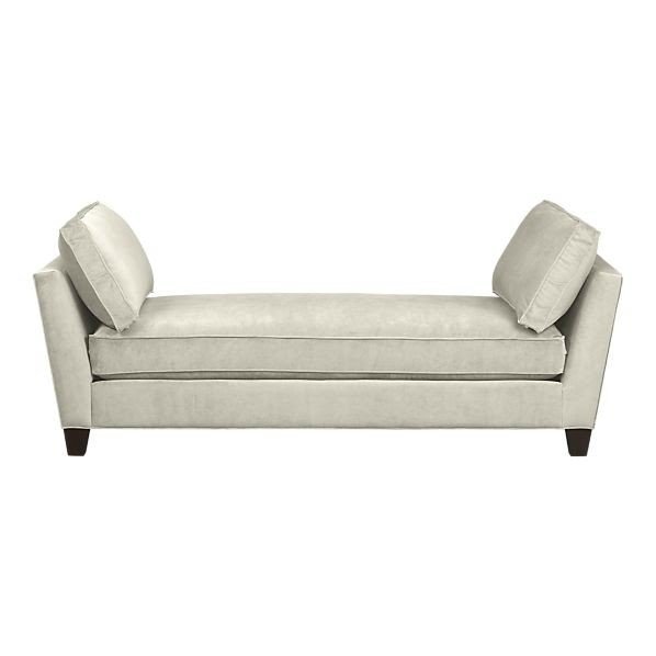 backless chaise