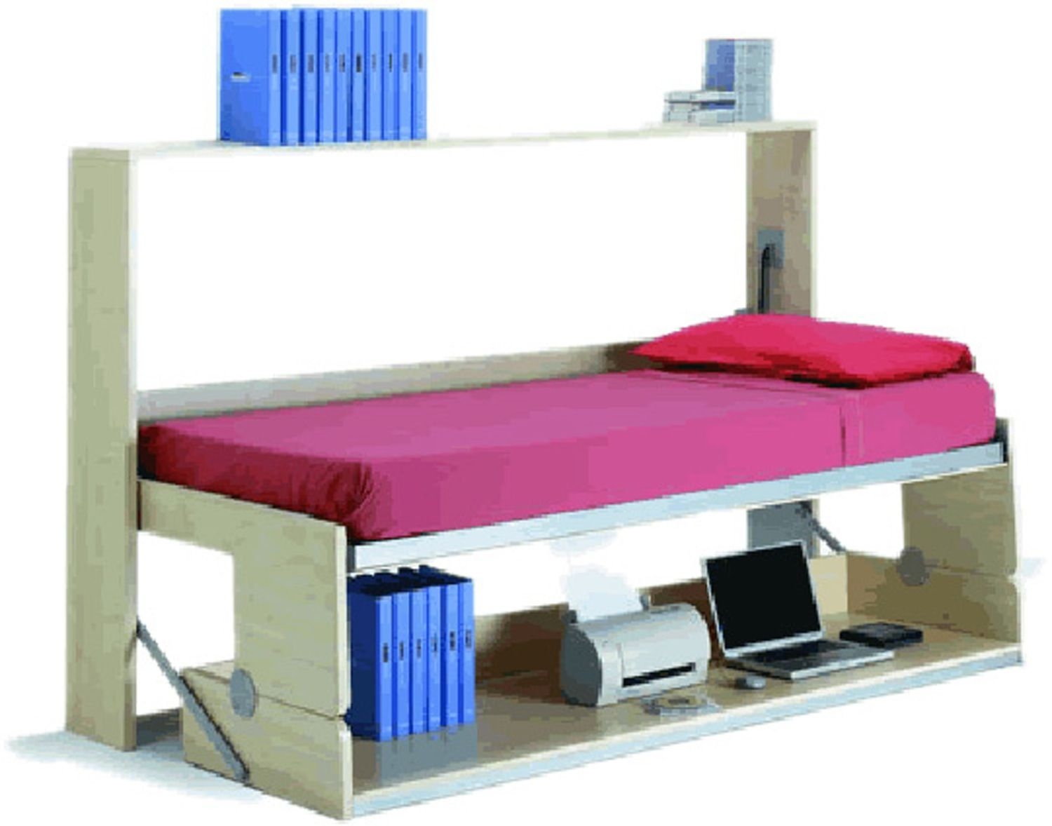 Кровать-стол трансформер для подростков
