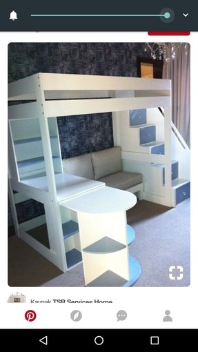 Futon Bunk Bed With Desk - Foter