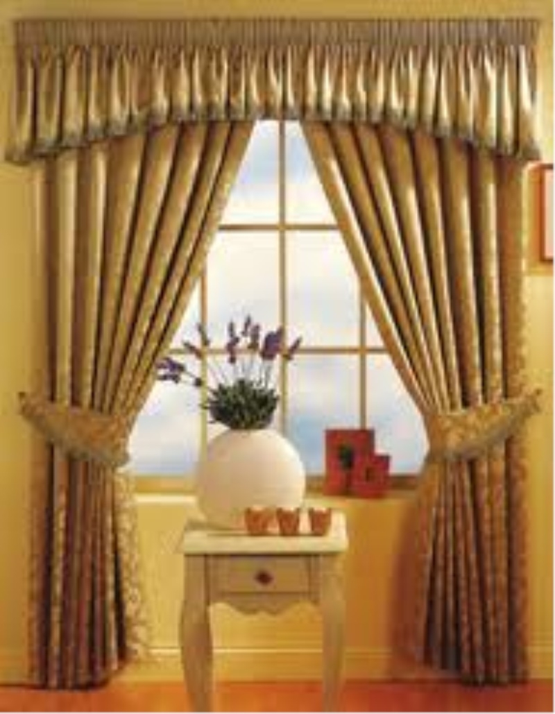 Curtains with valances attached 22