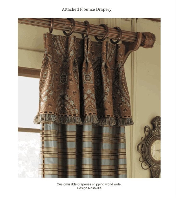 Drapes With Attached Valance Ideas On Foter