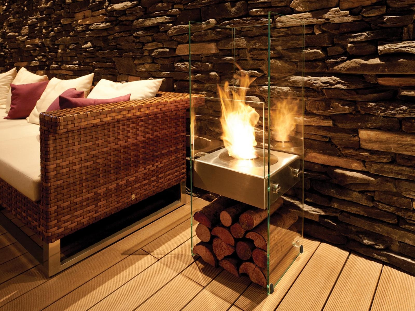 Ecosmart fire ghost ecosmartss sleek fireplaces were designed with the