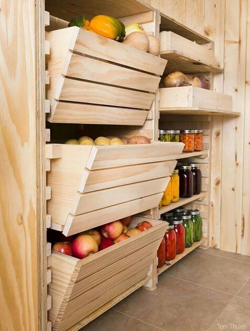Food pantry shelves 13