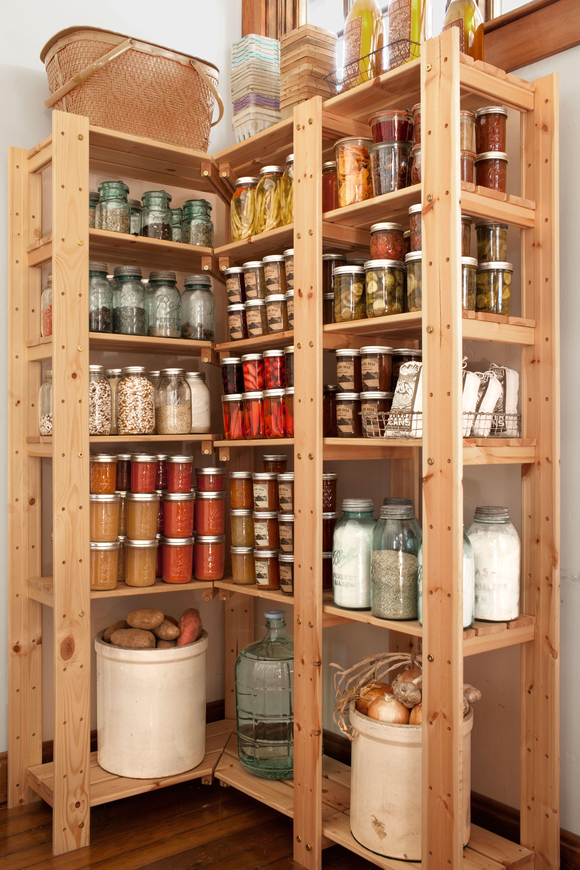 Food pantry shelves 6