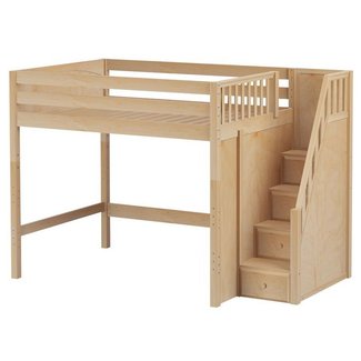 Full Size Loft Bed With Stairs For 2020 Ideas On Foter
