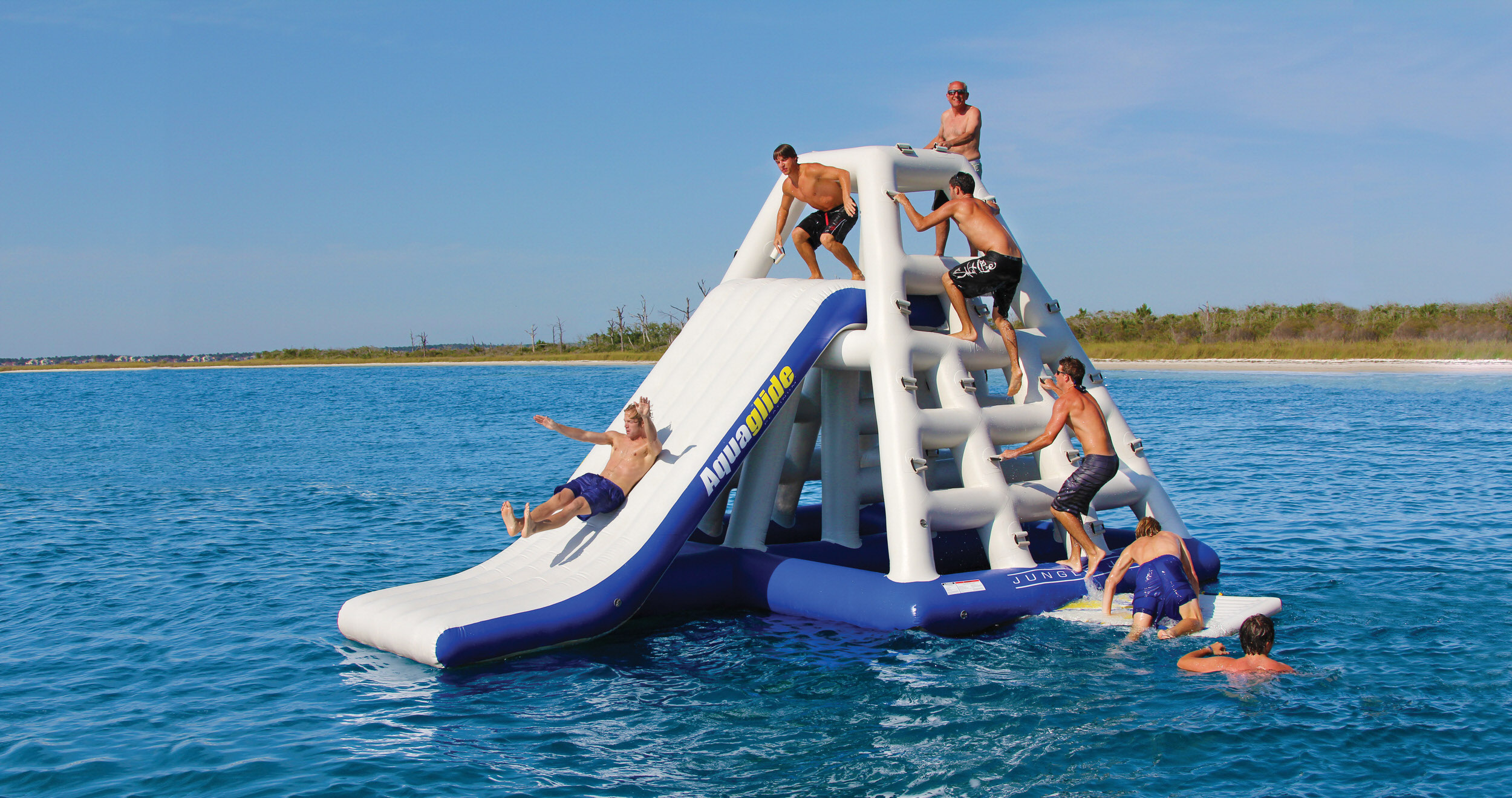 Inflatable Lake Slides (Floating Water Slides) Ideas on Foter