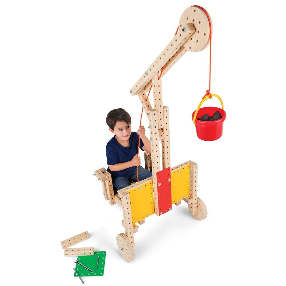 sit on crane toy