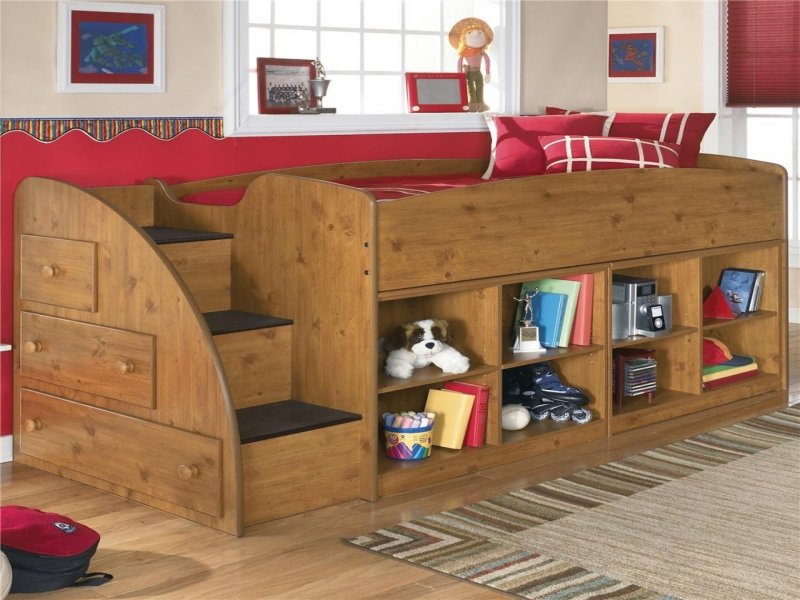 Low loft beds for kids