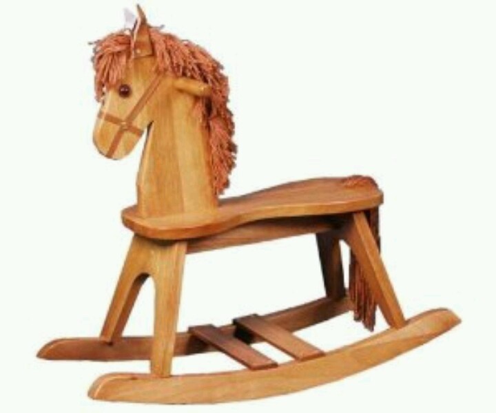 Making a wooden rocking horse