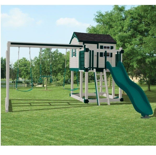 outdoor wood playsets