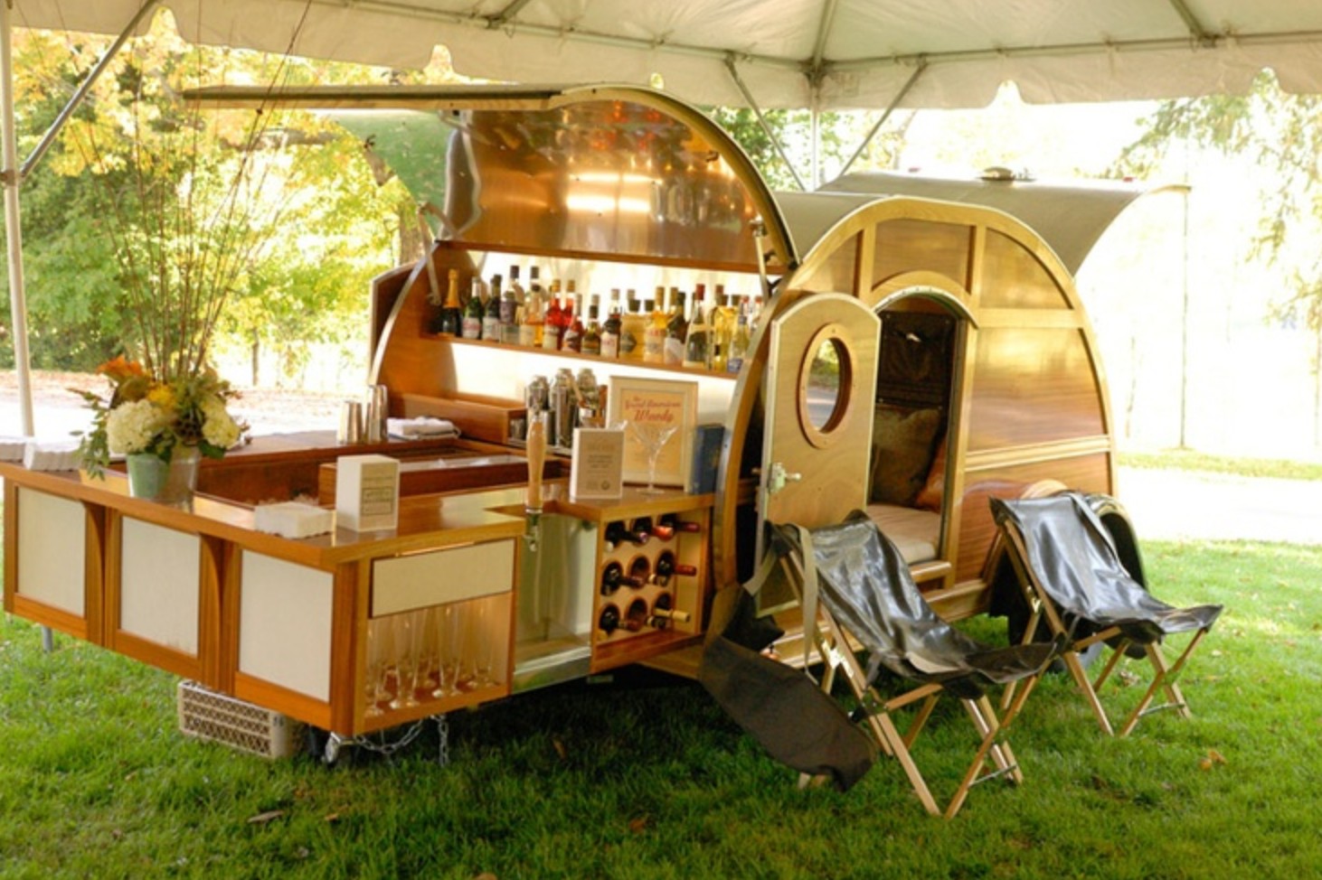 how to build portable bar