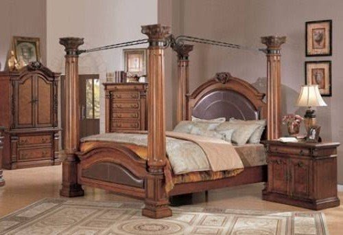 Plantation cove canopy bed