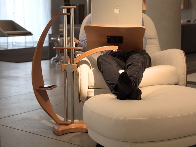 armchair laptop table