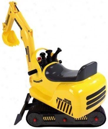 rideable excavator toys